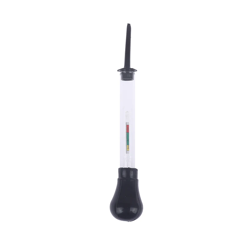 Battery Hydrometer 1.10-1.30 Measuring Zone Practical Densitometer Electro-hydraulic Density Meter For Acid Or Alkaline Batterie