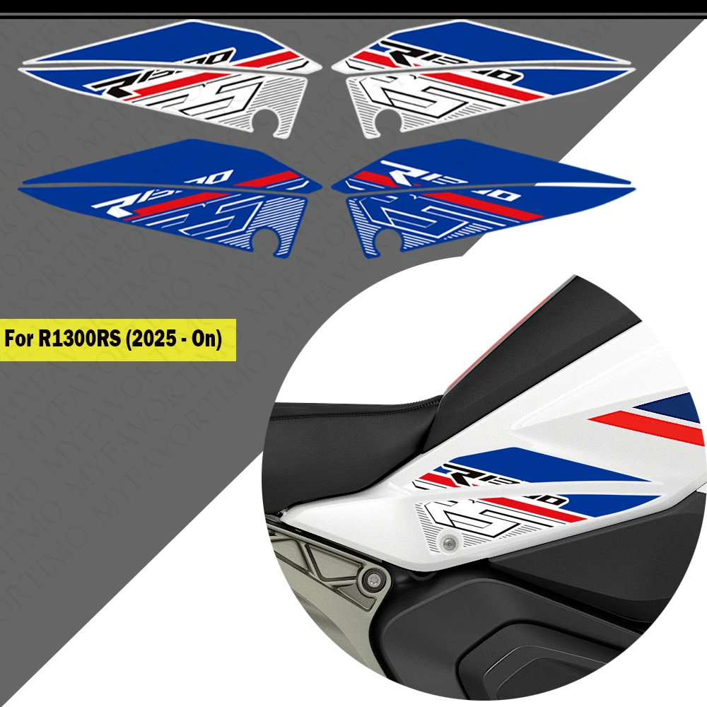 Für R1300RS R1300 RS R1300 Motorradzubehör Tankpad Griffe Gas Kraftstoff Knie Aufkleber Aufkleber Schutz 2025 2026