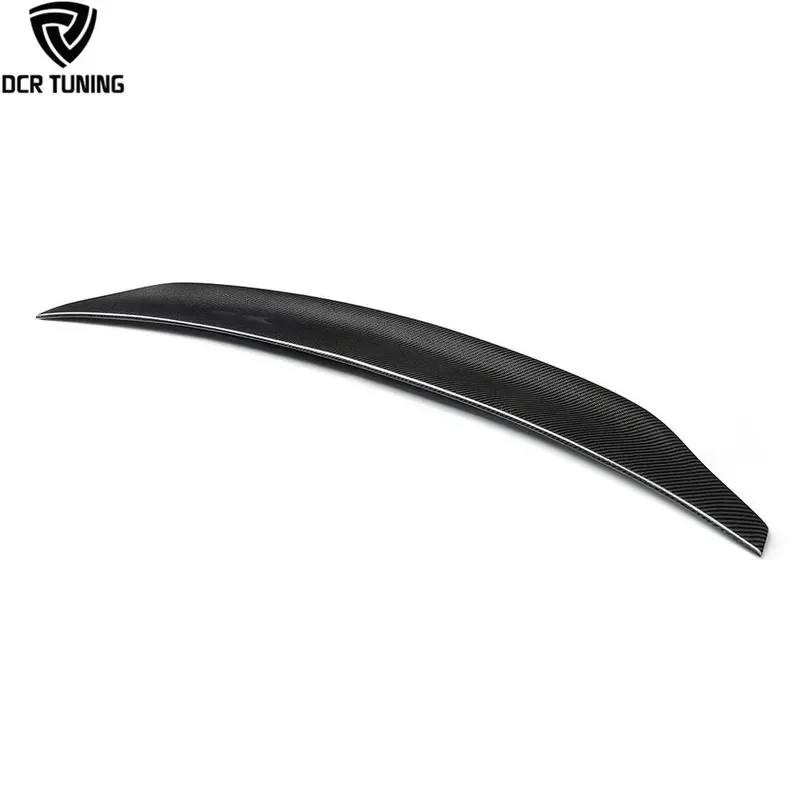 For Audi A5 B8 Carbon Auto Rear Trunk Spoiler  A5 Style Coupe Trunk Lip Tail Lip 2008-2017