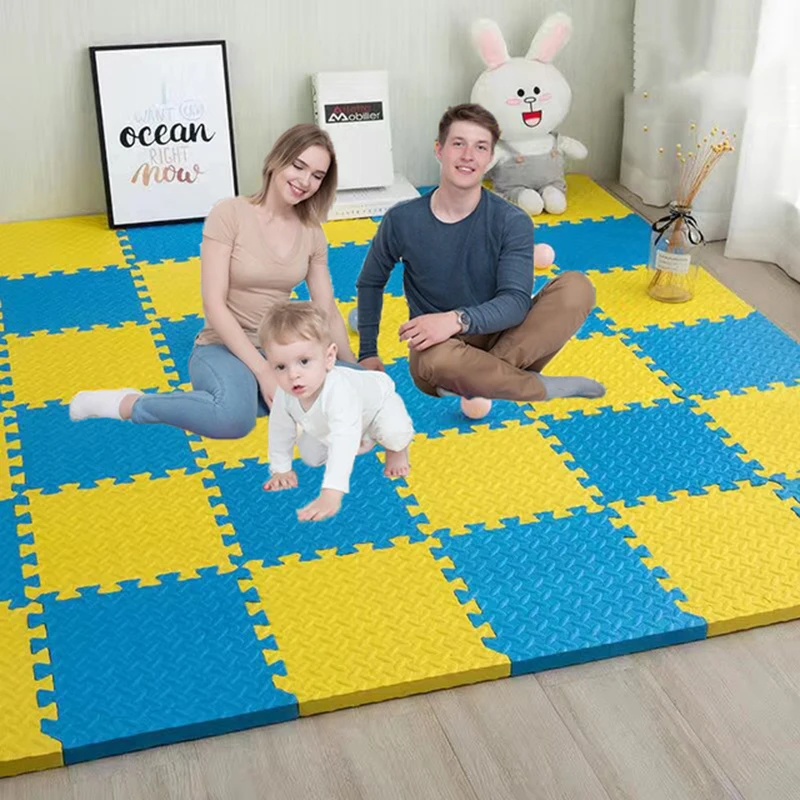 

Baby Puzzle Mat Foam Play MatPlay Mat Kids Interlocking Exercise Tiles Rugs Floor Tiles Toy Carpet Soft Carpet Climbing Pad EVA