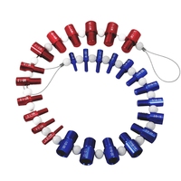 A82I-Thread Checkers Nut & Bolt -26 Bundle Thread Tester Checker Nut And Bolt Checker-14 Pc Inch & 12 Pc Metric Sizes