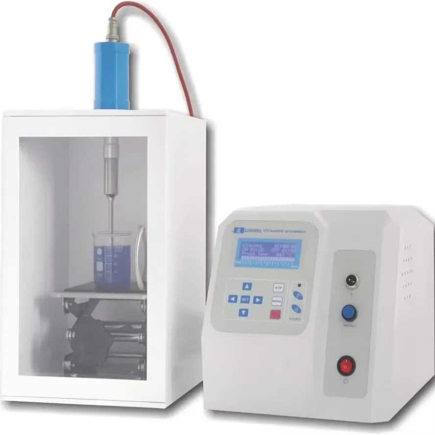 

Laboratory Sonicator Ultrasonic Processor Extraction Cell Disruption Emulsifier