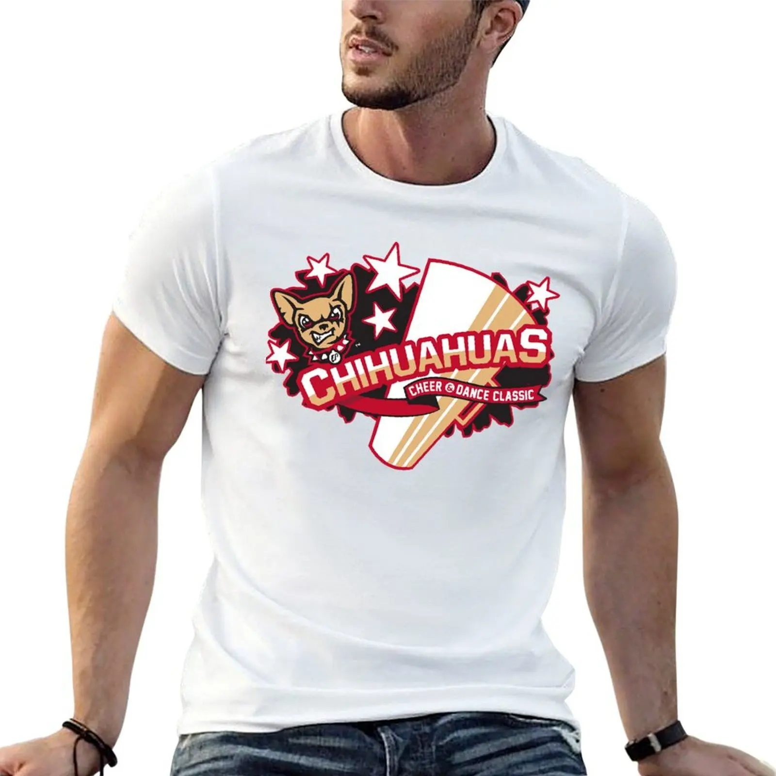Chihuahuas cute Dog Win Won Winner T-Shirt Luxury man tops workout shirts for men