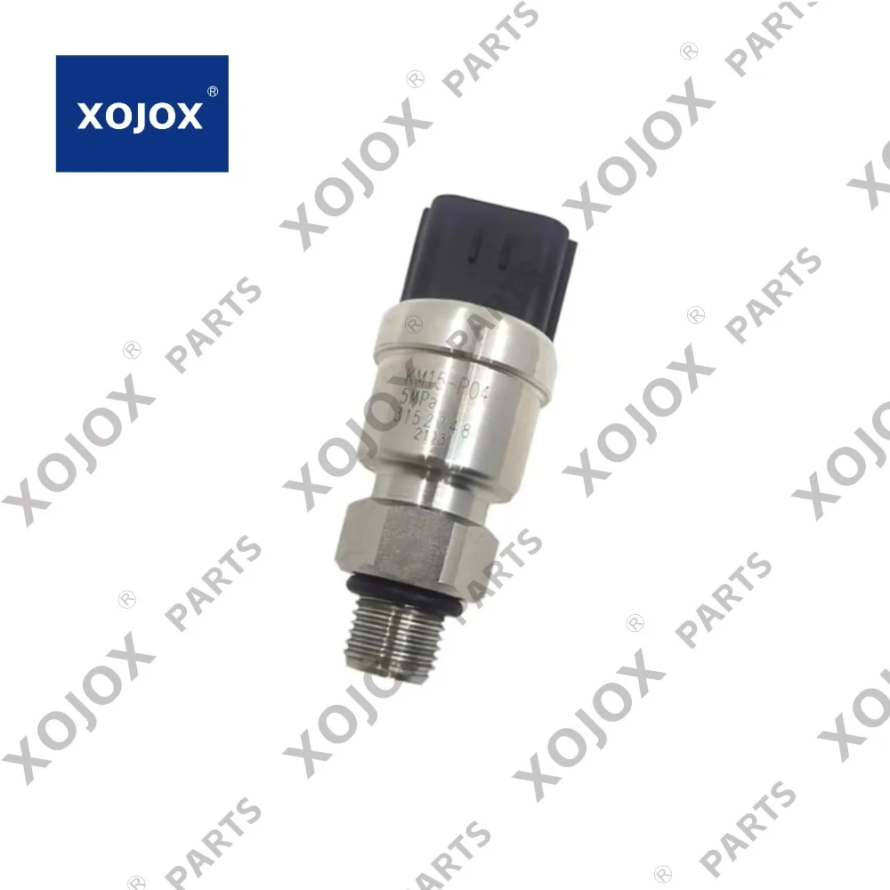 Детали строительной техники горячего экскаватора XOJOX, переключатель датчика давления низкого давления KM15-P04, совместимый с дизелью SH200 SH210