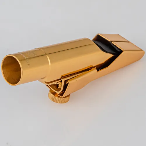Imagen 2 del producto Boquilla de saxofón de alta calidad Alto Soprano Tenor para accesorios de saxofón plateado chapado en oro tamaño 56789