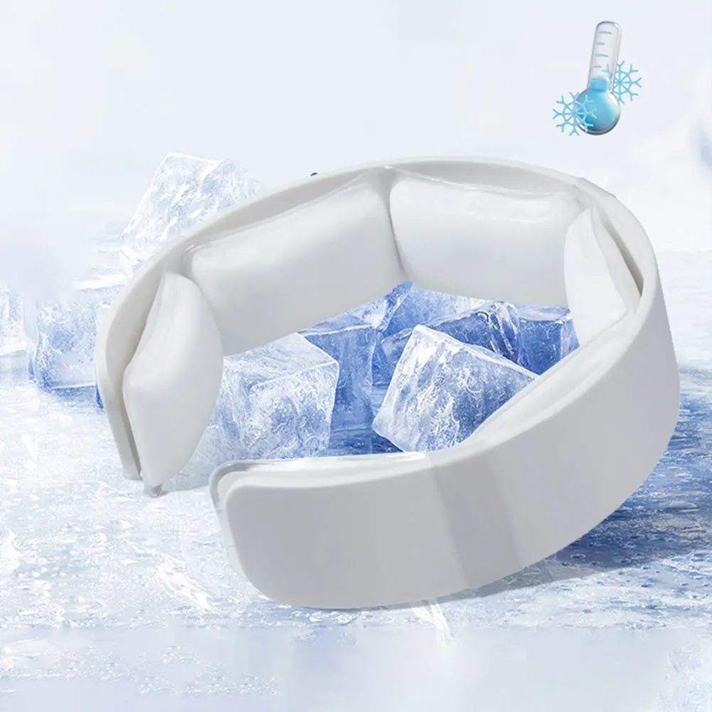 

Neck Cooling Tube Ring Reusable Summer Cooler Rings Wearable Ice Ring Neck Cooler for Outdoor Activities