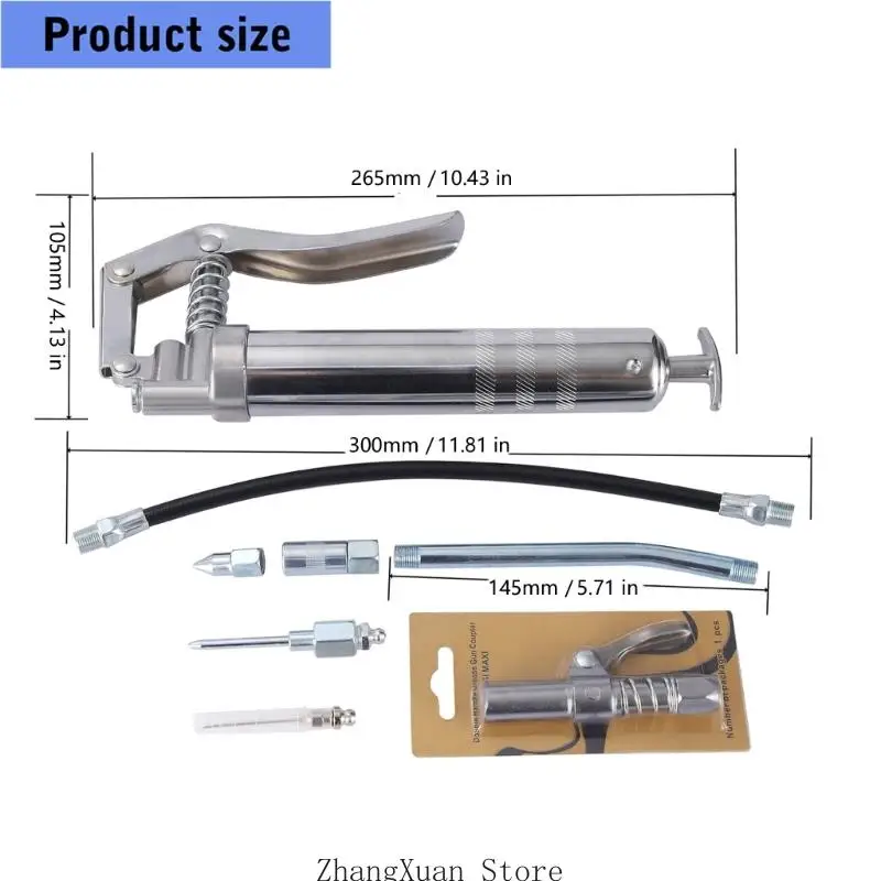 Mini-Hand-Hochdruck-Fettpressen-Set für präzise Ölanwendung Auto- und Heimgebrauch 3XUF – Detail 6