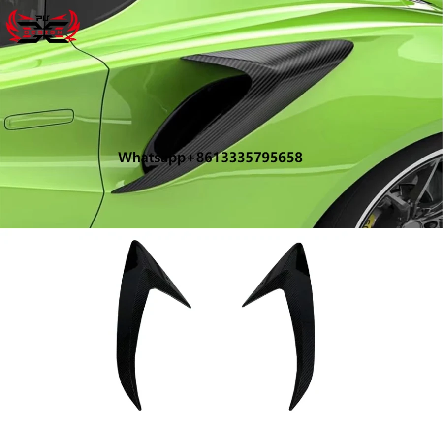 

High Quality Dry Carbon Fiber Fender Side air Vents Spoiler for Lotus Emira Body Kit