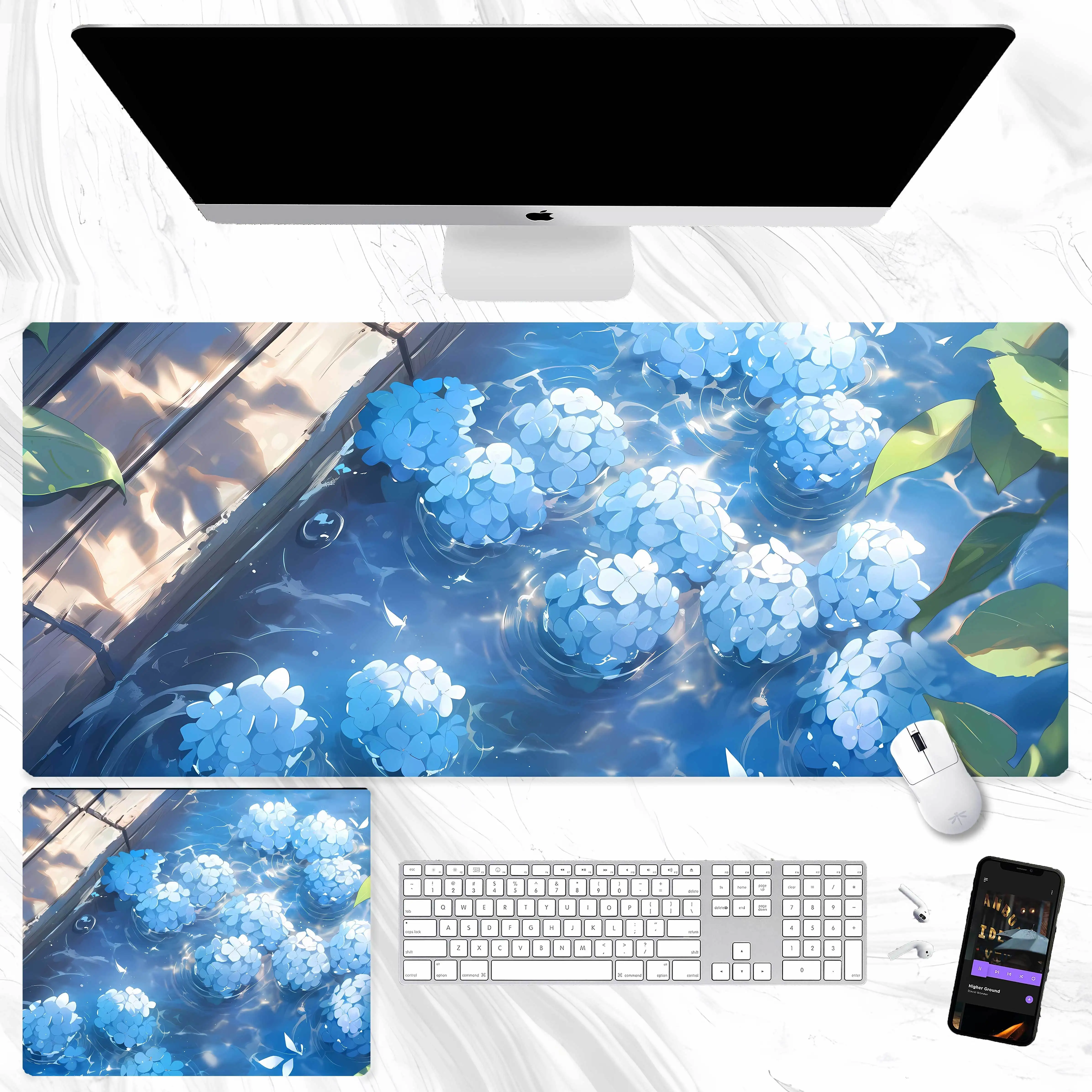 Big Art Mouse Pad Setup Gamer Accessories Mouse Carpet Pad on The Table Anime Mouse Mats Keyboard Pad Kawaii Gaming Table Mat