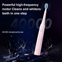 Yunchi Electric Sonic Toothbrush USB Charge Y5 Rechargeable Waterproof Electronic Tooth Brushes Replacement Heads with box