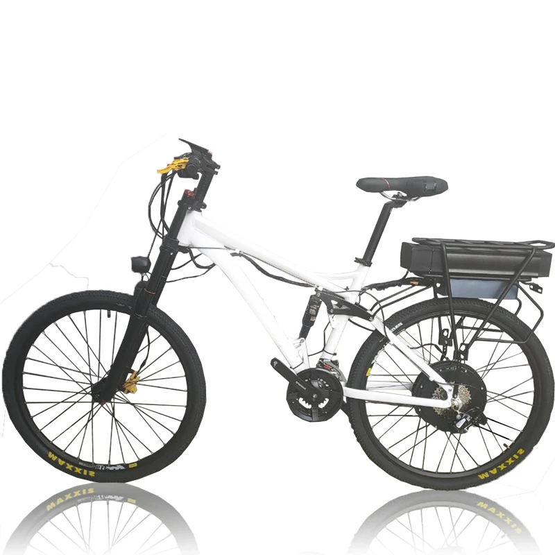 Kalosse Electric Bicycle   Full  Suspension  48V 20AH  Electric Mountain Bike, 48V, 1000W