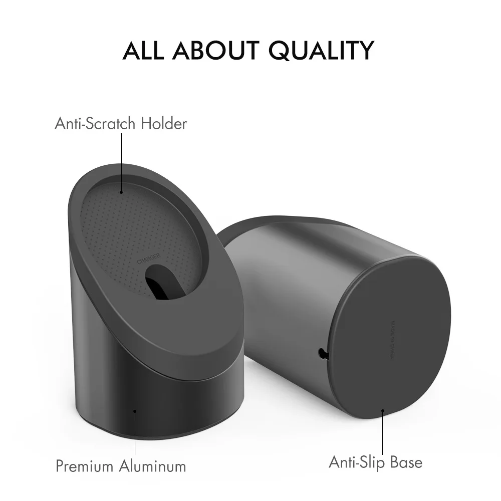 Charging Base Stand Suitable for MagSafe Charging Dock Apple iPhone 12 Magnetic Wireless Charging Aluminum Alloy Storage Bracket