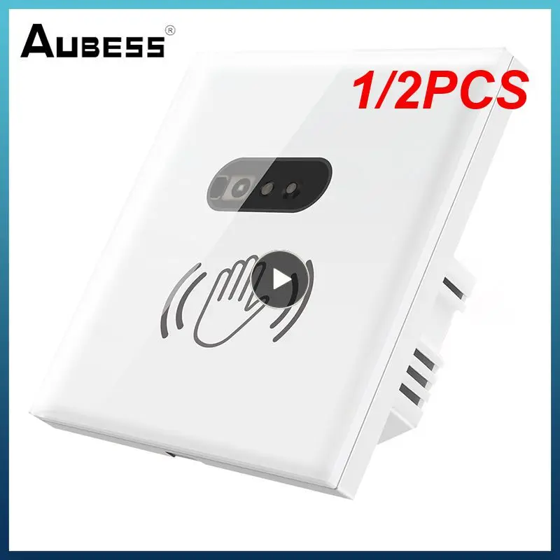 

Умный выключатель настенный с Wi-Fi и инфракрасным датчиком, 1/2 шт.