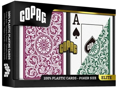 Copag-Carte marquée Elite pour les lentilles de poker, accessoire anti-triche, jeu amusant