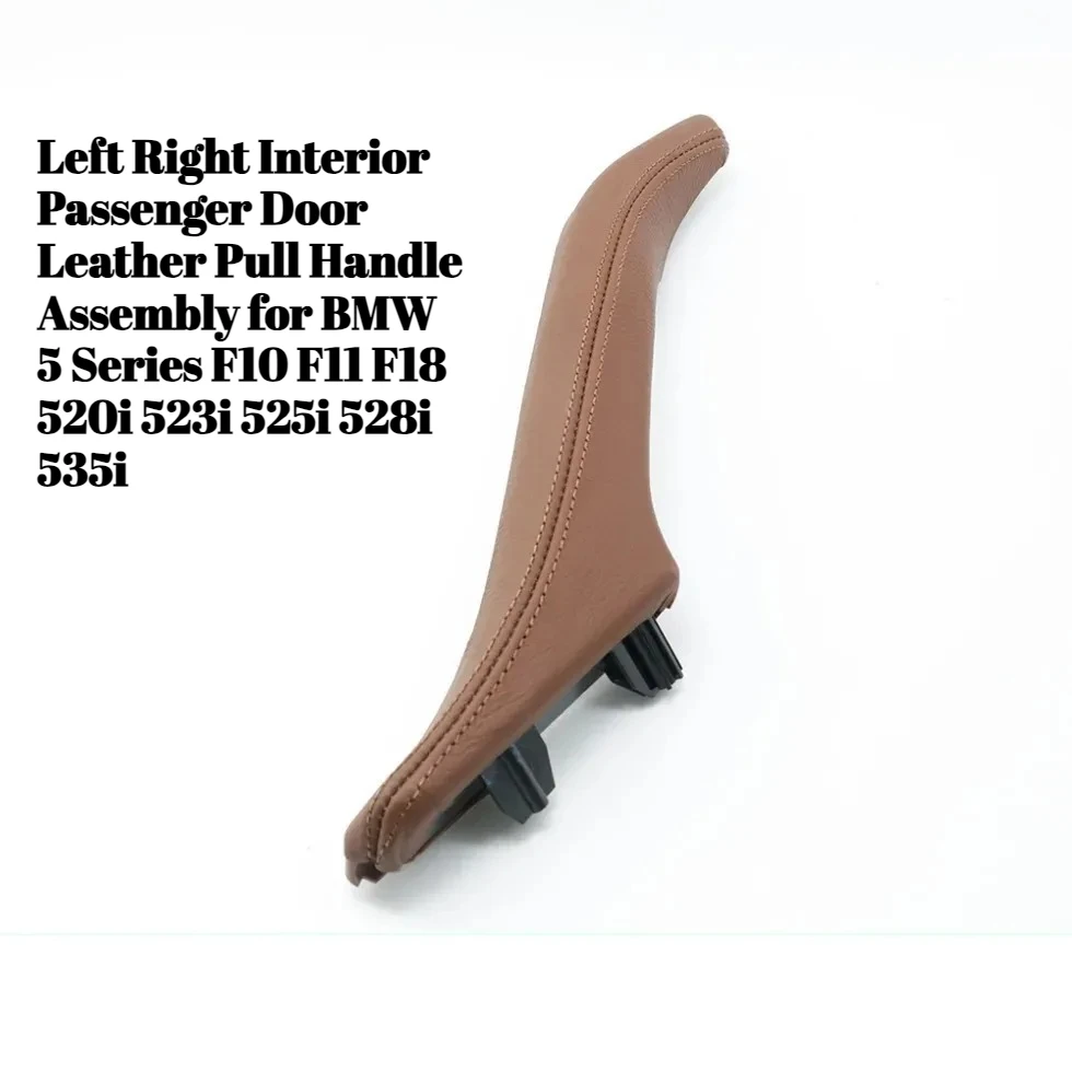 

Left Right Interior Passenger Door Leather Pull Handle Assembly for BMW 5 Series F10 F11 F18 520i 523i 525i 528i 535i