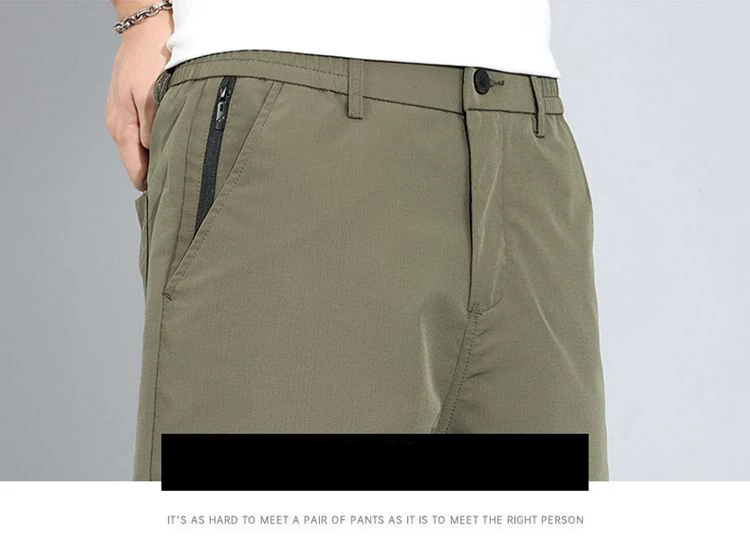 2026 Marken-Kleidung Shorts für Herren im Sommer Dünne Gerade Geschnittene Lässige Fünf-Viertel-Hosen Herren Lose Eisseiden-Sportshorts – Detail 18