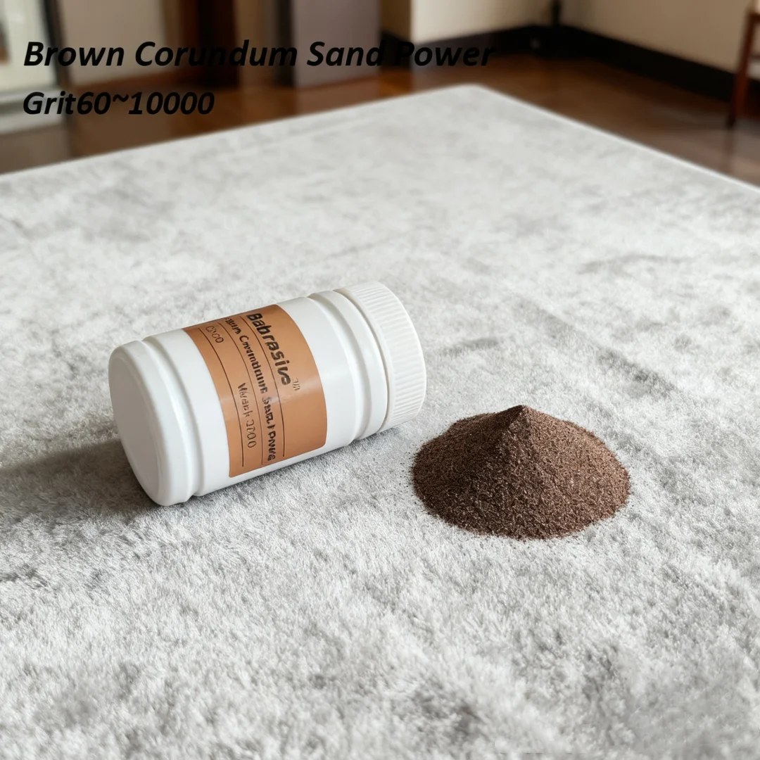 500g Brown Corundum Sand Abrasive Sandblasting Use Brown Fused Alumina Corundum Sandblast Polishing Grinding Powder Grit60~10000