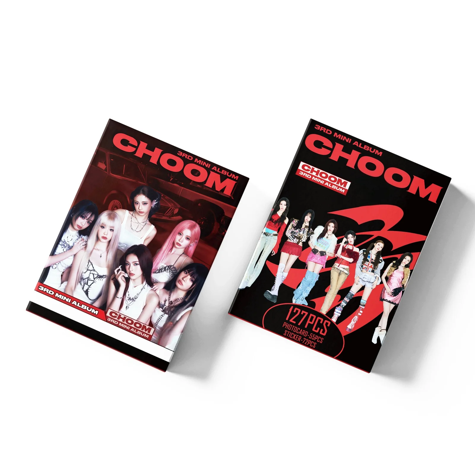 92/127pcs Lomo Cards Stickers Set CHOOM New album Photocards fans peripheral album decoration commemorative Collection Card Gift