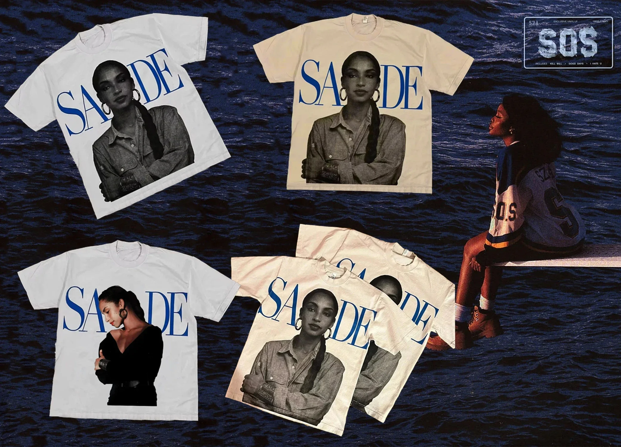 SADE Y2K خمر Harajuku الشارع الشهير المتضخم تي شيرت القوطي عادية فضفاض الهيب هوب أفضل الرجال ملابس حريمي المحملة ريال كازا نادي التنس #1