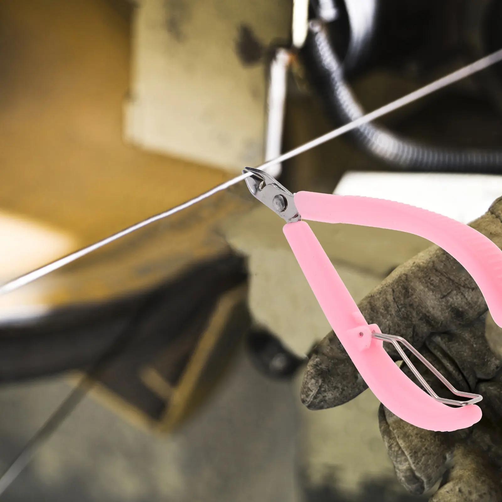 

3D-металлические плоскогубцы для пазлов, сверхпрочные стальные, с удобной противоскользящей рукояткой и пружинным механизмом для легкого использования, для мелких металлических деталей