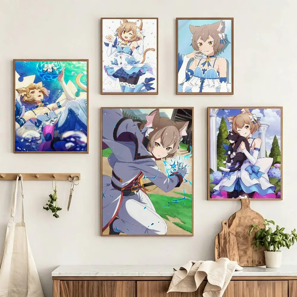 RE ZERO F-Felix  Custom HD Waterproof Self Adhesive Wall Art Poster