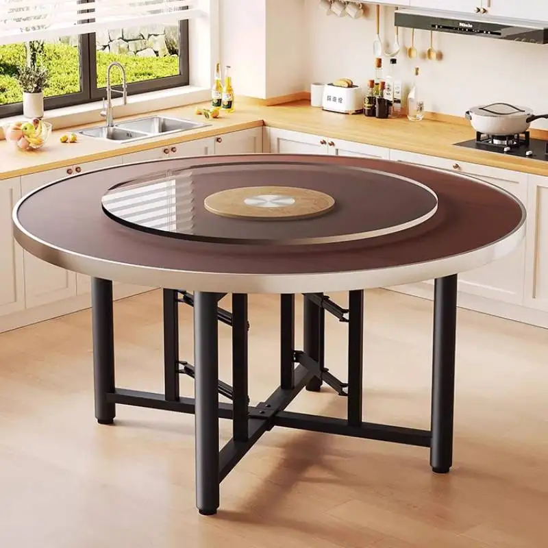 Minimalist Designer Dining Tables Base Unique Extending Modern Dining Tables Luxury Expandable Mesas Comedor Furniture For Home