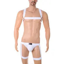 Men's Erotic Harness and Leg Belt Set #5