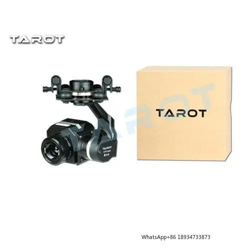 Tarot โลหะ TL03FLIR Gimbal ที่มีประสิทธิภาพ FLIR กล้องถ่ายภาพความร้อน 3 แกน CNC Gimbal สําหรับ Flir VUE PRO 320 640PRO F19797