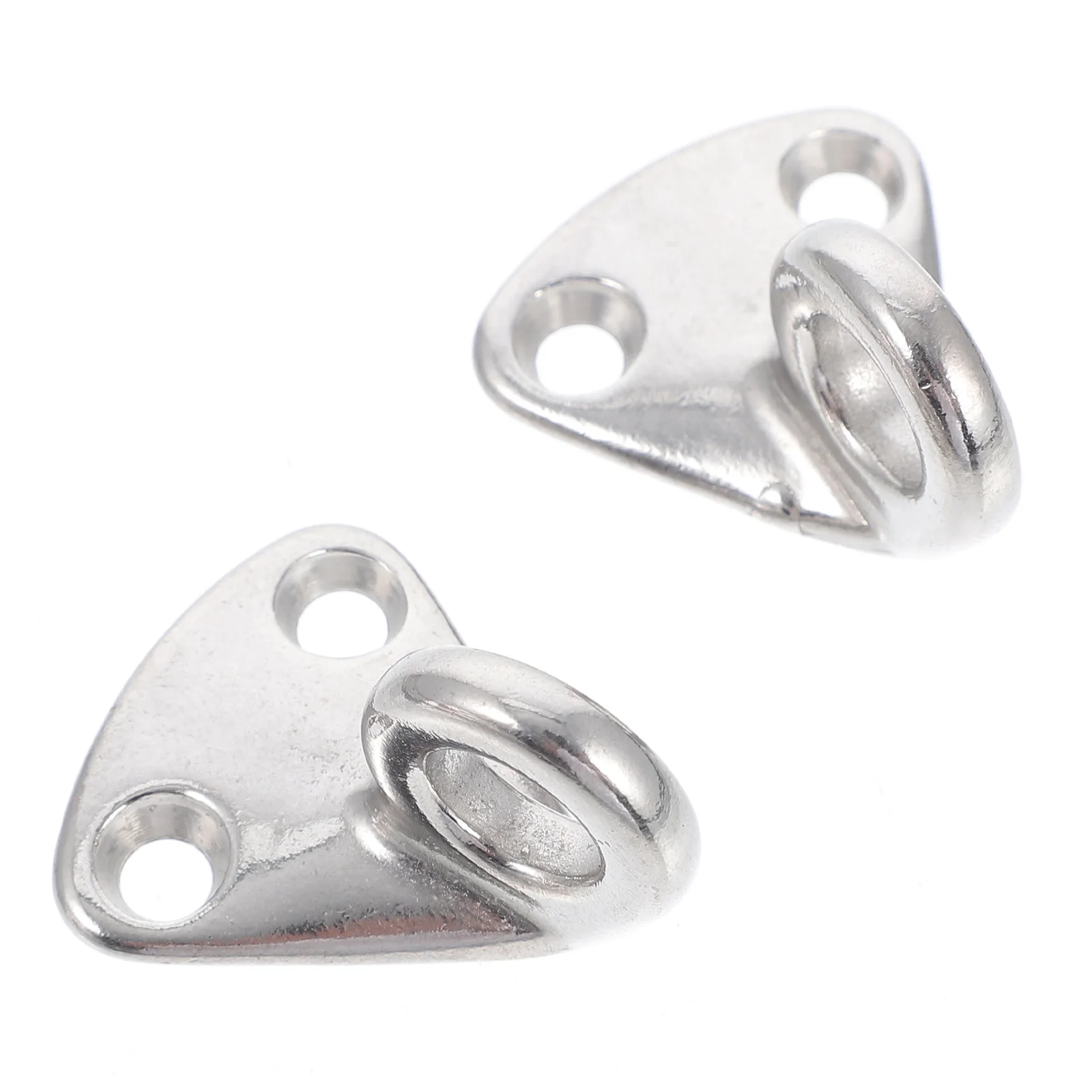 

2pcs Marine Stainless Steel Boat Hooks Anti Rust Wear Resistant Mudguard Hooks for Yacht Dirt Board Accessories