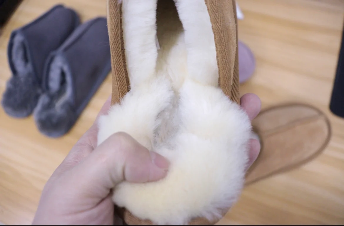 Adult Fluffy House Slippers Style Famous Comfortable Luxury Designer Brand Flat Heel For Winter With Shoe Box