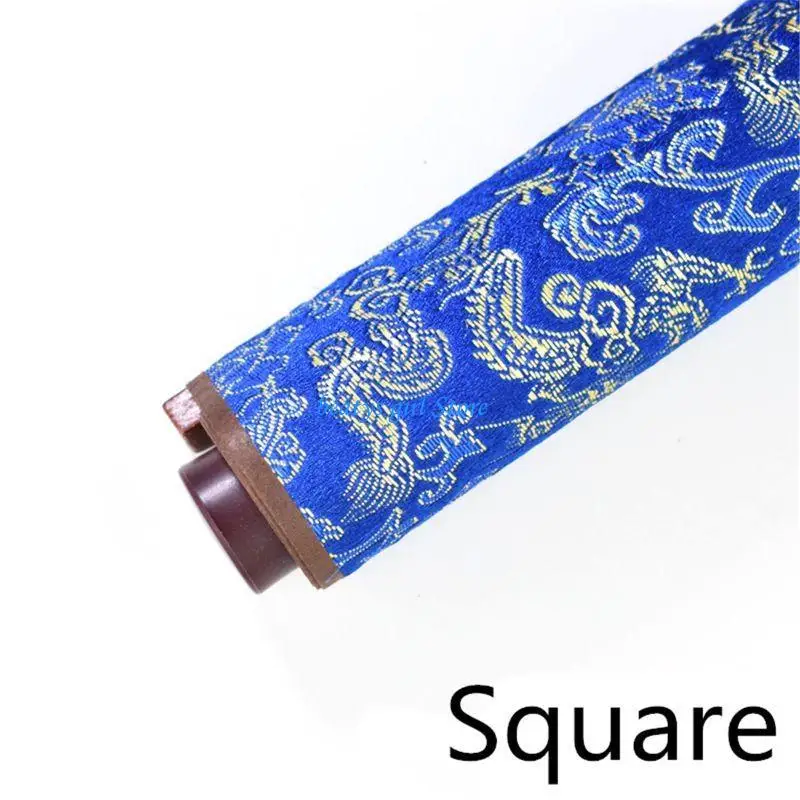 C7AB Rewritable Water Writing Cloth Gridded Chinese Scroll 15 x 28 Inches
