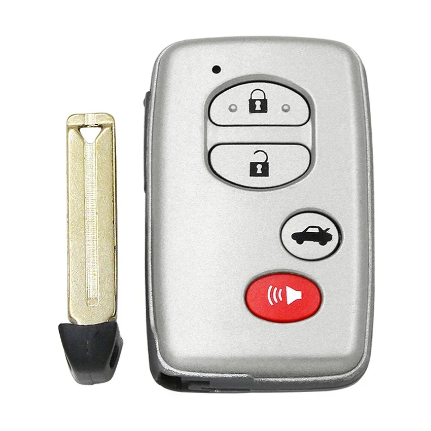 2/3/4 Buttons Smart Remote Key Shell Case Fob for Toyota Corolla Camry Avalon Prius RAV4 Highlander 4 Runner Land Cruiser