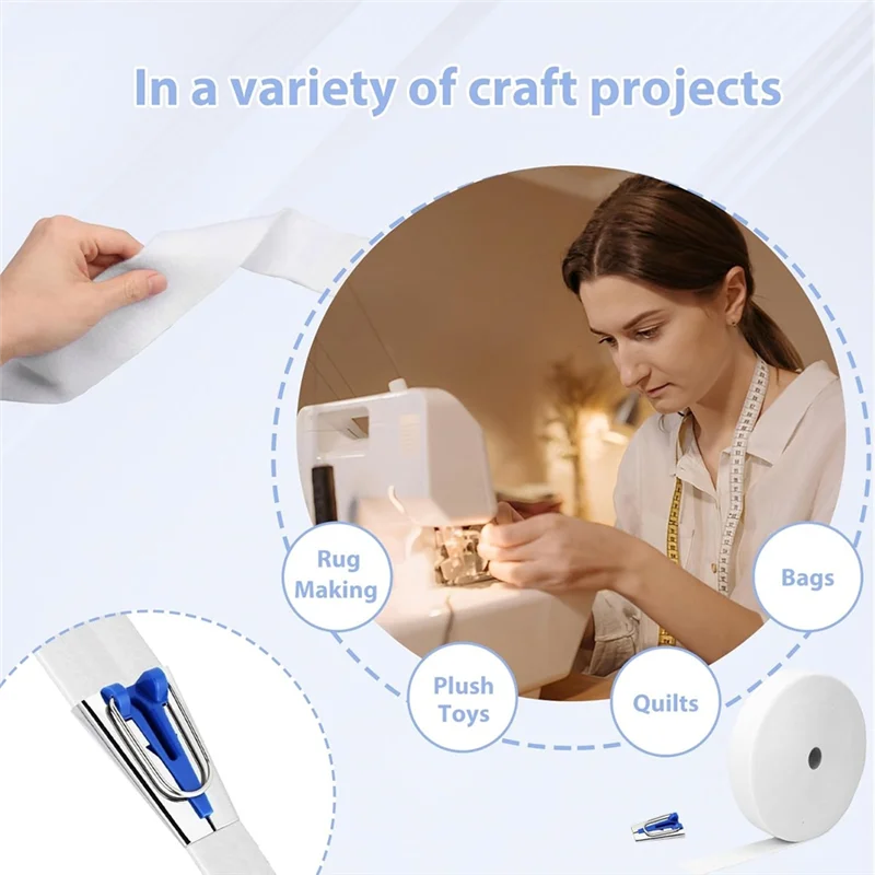 شرائط M11K لضرب الجيلي 2 1/4 بوصة 165 ياردة للحاف، إبرة اللكم مع صانعات الأقمشة للسجاد