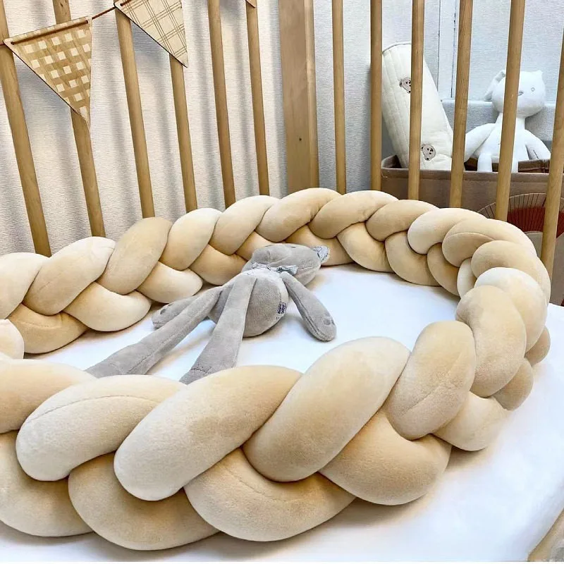 baby-cot-bumperinfant-bebe-crib-protector-cot-bumper-bumper-for-room-deco-bed-braid-baby-bumper-bed-braid-knot-pillow-cushion