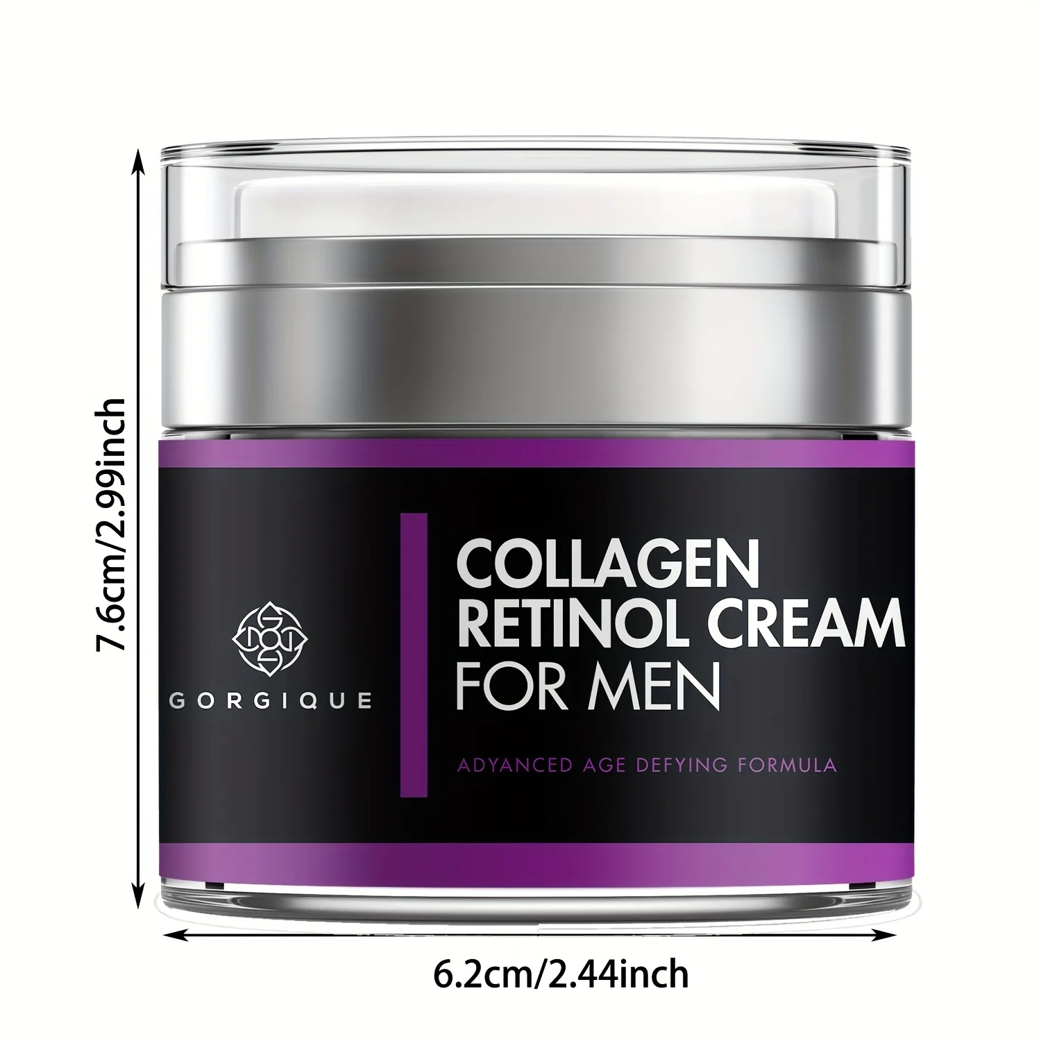 Crema facial de Retinol de colágeno para hombres, hidratante antienvejecimiento