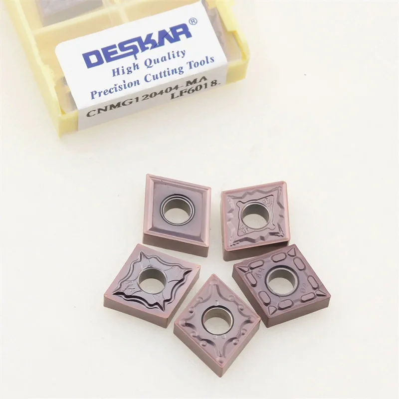 

Cnmg120404/08 -Ma Hs Mq Ms Lf6018 Deskar 100% Original Turning Lathe Cutting Stainless Steel Diamond Shaped Outer Circular Blade