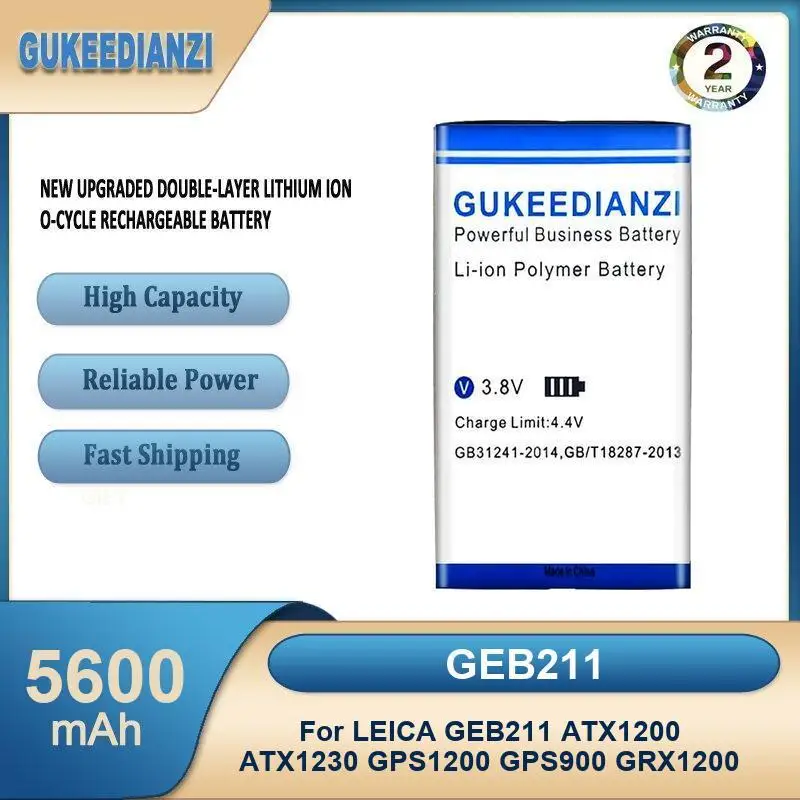 Battery For LEICA GEB212 ATX1200 ATX1230 GPS1200 GPS900 GRX1200 Total GEB211