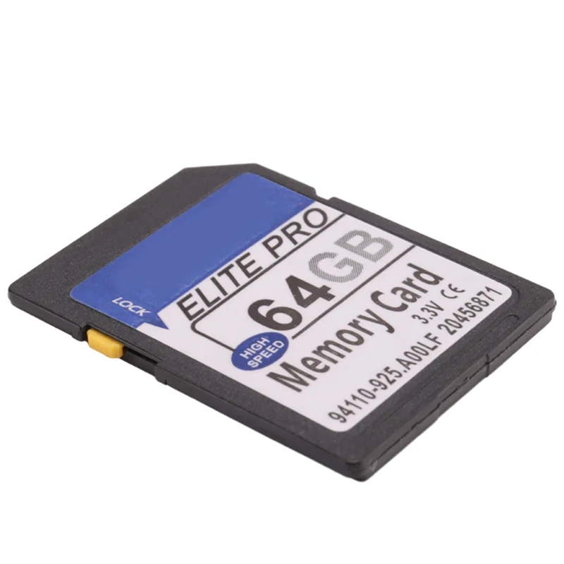 ODM Memory Card SD Card Support Navigation, Code Writing, High Speed Change CID Navigation GPS Map Only Once (64G) Easy To Use