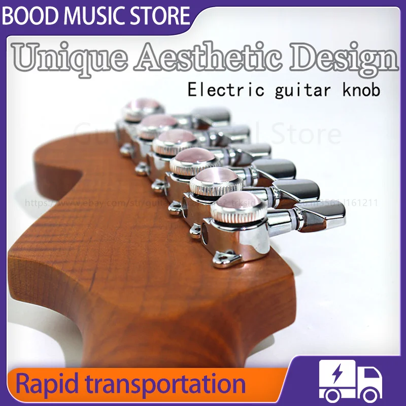 

Modern Pink Guitar Locking Tuners Electric Guitar Machine Heads Tuning Peg Tuners Sealed Machine Head for ST TL SG