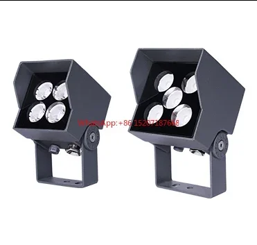 Waterproof IP66 LED Facade Floodlight Mini Slim RGB LED Flood Light For Outdoor Landscape Building Garden