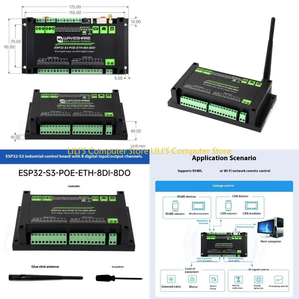 

Программируемый цифровой контроллер С3 порта А52Б 8 для автоматизации и интеграции датчиков