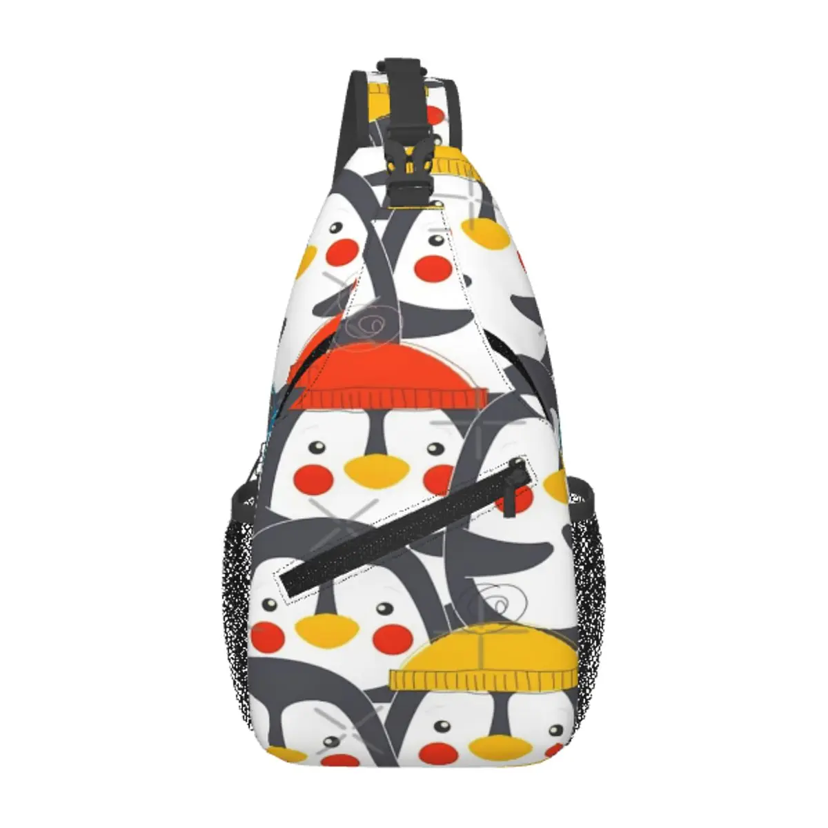 

Happy Penguins Chest Bag Personalized Durable Gift Cross chest bag Customizable