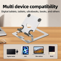 Superior-Foldable Laptop Stand Aluminum Alloy Lifting Notebook Support Bracket Tablet Holder Base Specially Designed For Tablets