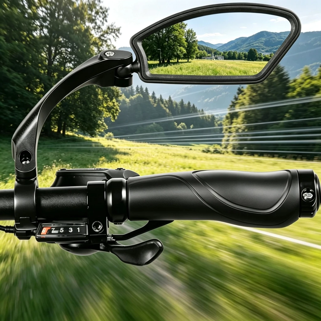 Photography Urban - HD Lens Bicycle Rearview Mirror 360°