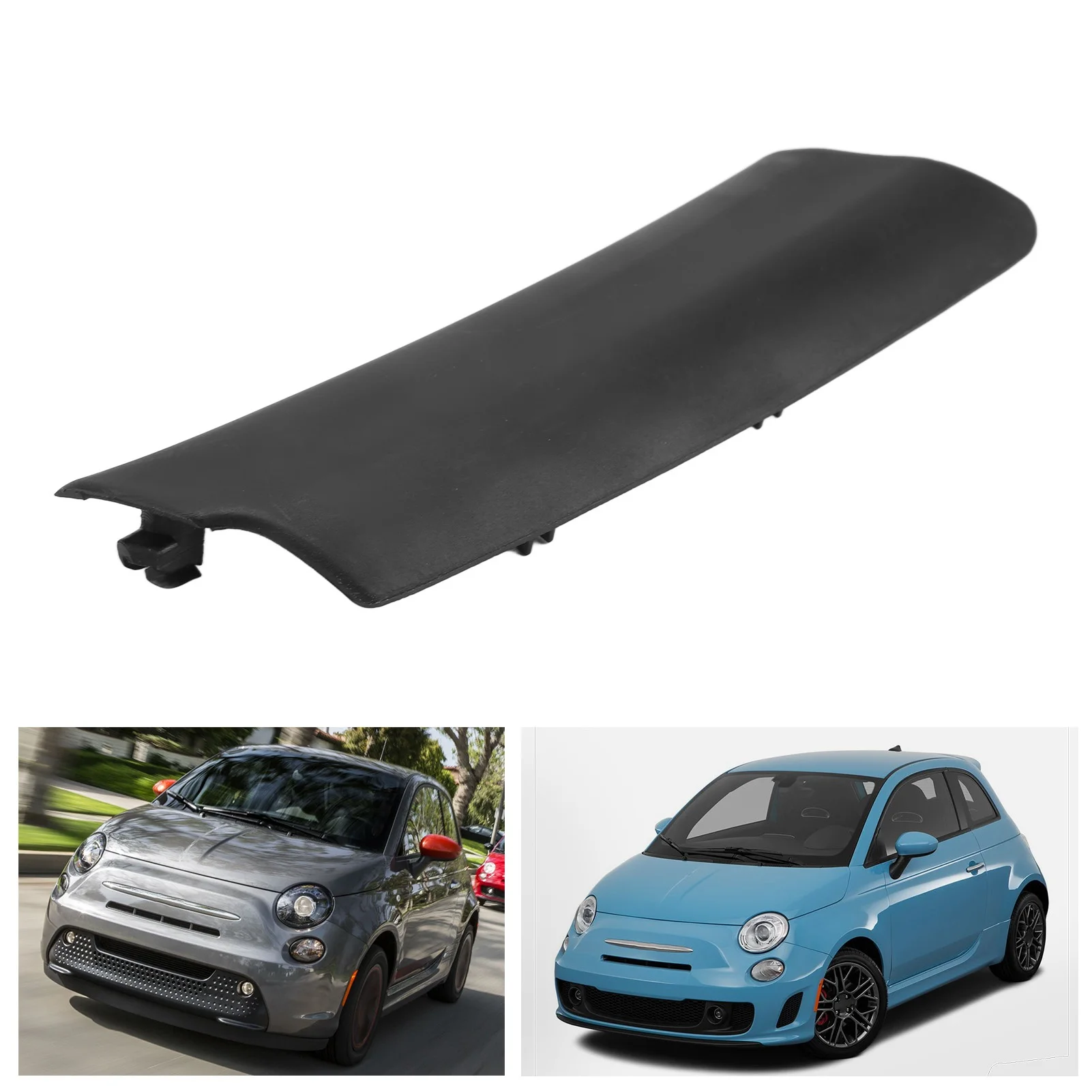 Car Wiper Scuttle Panel Cover Trim Right 735452712 Replacement For Fiat 500 2009‑2021