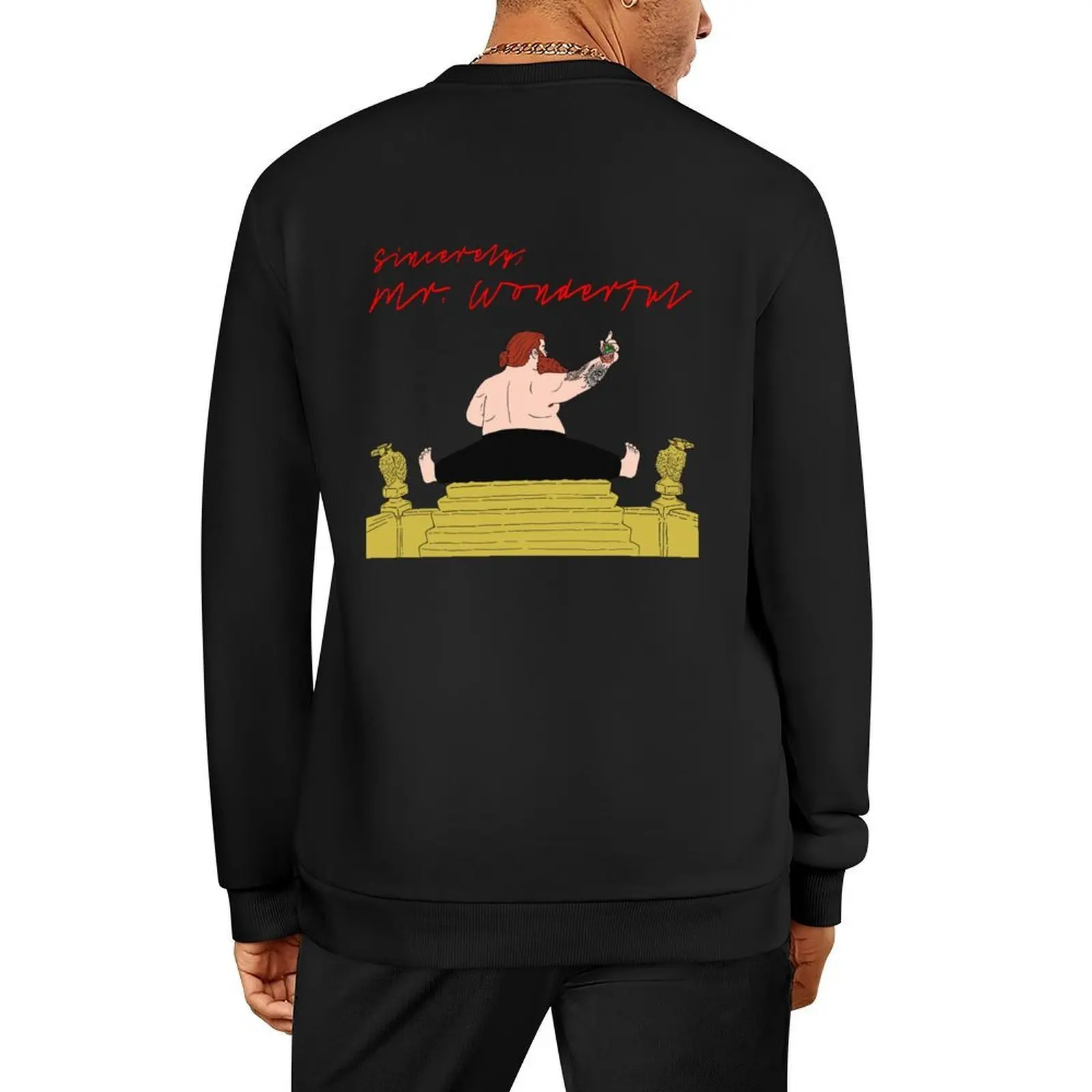 

Action Bronson Pullover men's winter sweater mens designer clothes korean clothes mens clothing sweatshirt men