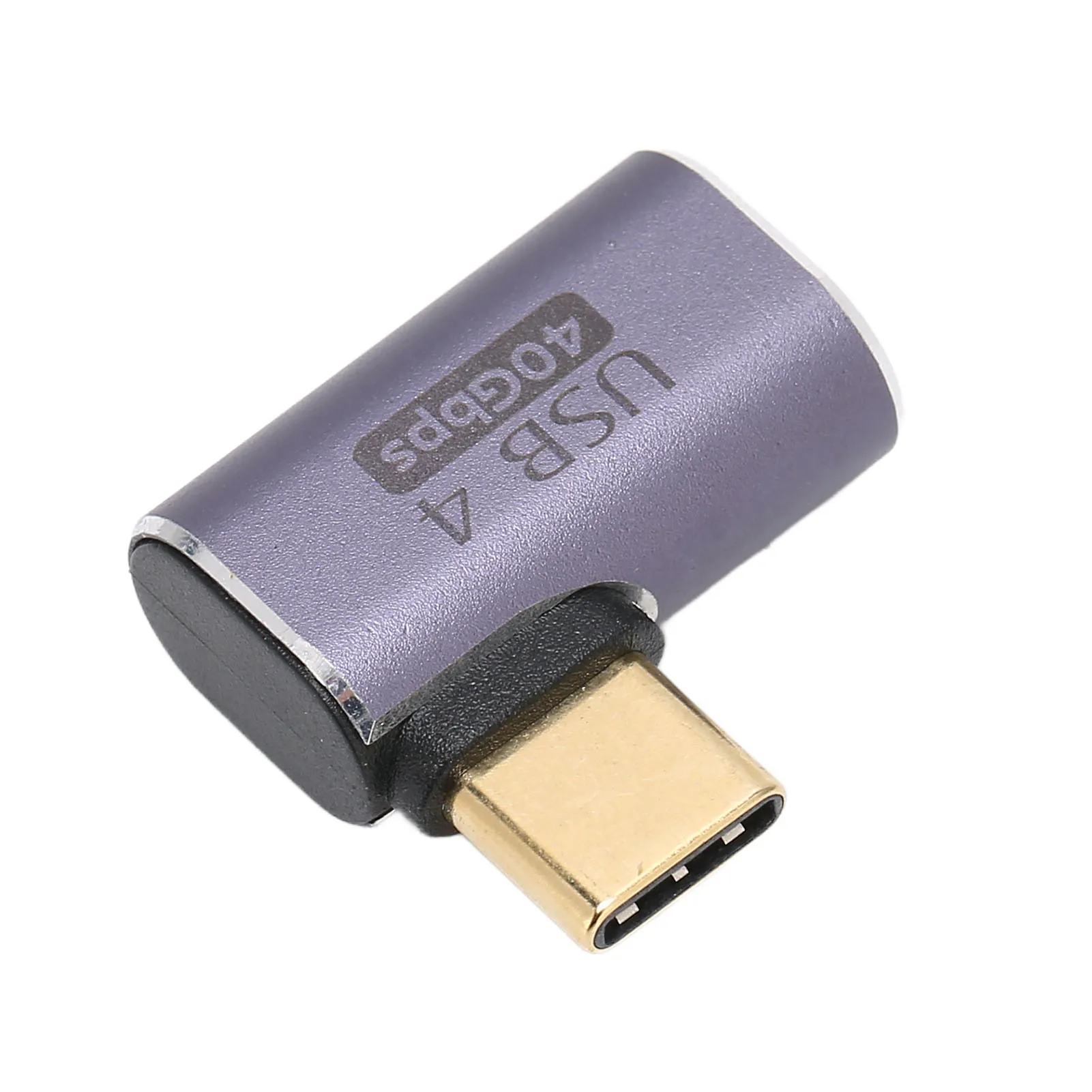 Type C Female To Male Adapter High Speed Transfer Dissipate Rapidly Aluminum Alloy Shell Type C Phone Adapter for Mobile Phone