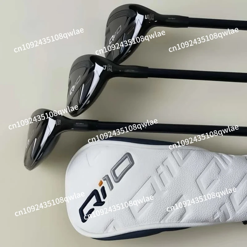 Clubes de golfe híbridos de madeira de fairway Qi10 masculinos 3/19 4/22 5/25 com eixo de grafite R/S FLEX inclui capa de cabeça