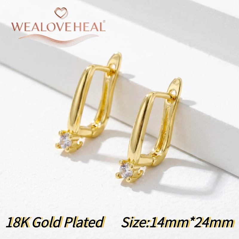 schmuckherstellung zubehör，18K vergoldete Messing-Ohrringverschlüsse mit Schmetterlingsmotiv, glitzernde, mit CZ besetzte Ohrringhaken, DIY-Schmuckherstellungszubehör für Frauen – Detail 26