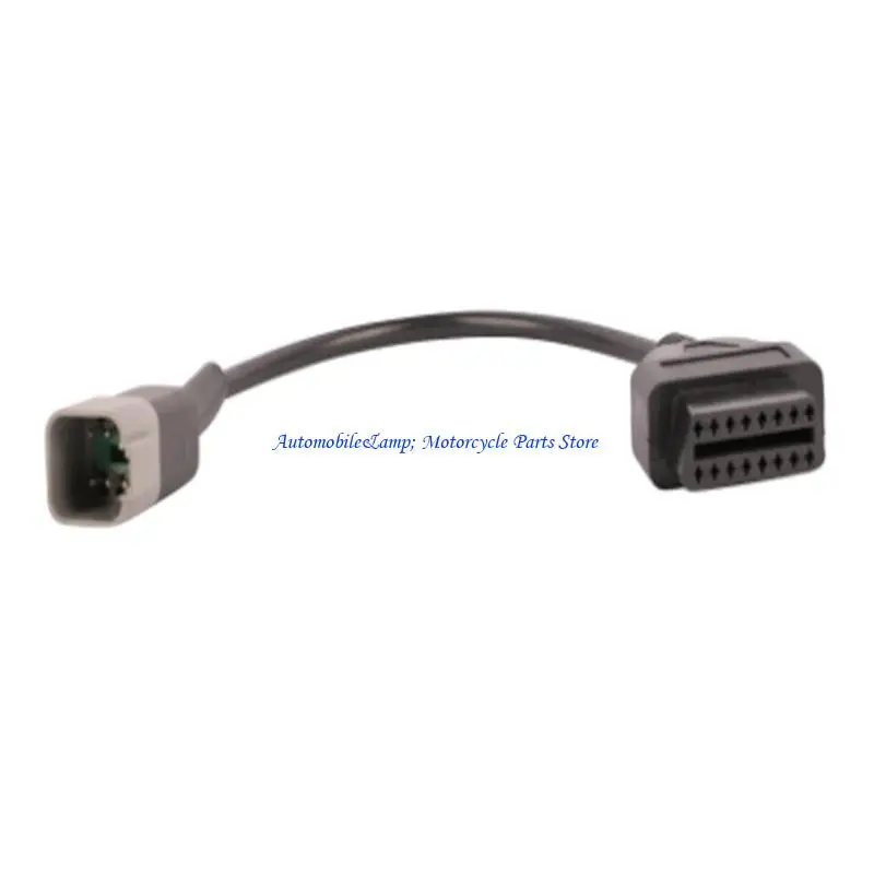 H7BD OBD2 16Pin Cable for Bombardier 6Pin 6P Motorcycle Faut Code Diagnostic Tool for Bombardier 6Pin ATV UTV Motorcycle